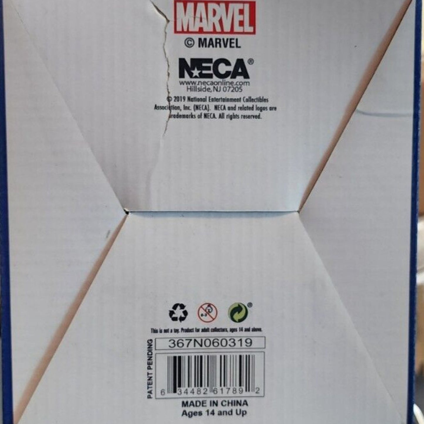 NIB - New Head Knocker Bobble Head - Marvel Avengers Endgame: Captain Marvel
