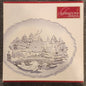 Celebrations by Mikasa Winter Wonderland 14 Oval Platter Clear Glass WY007 315