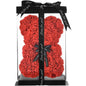 Always -and- Forever Flower Bear - Red - Valentine, Birthday & Anniversary Gift
