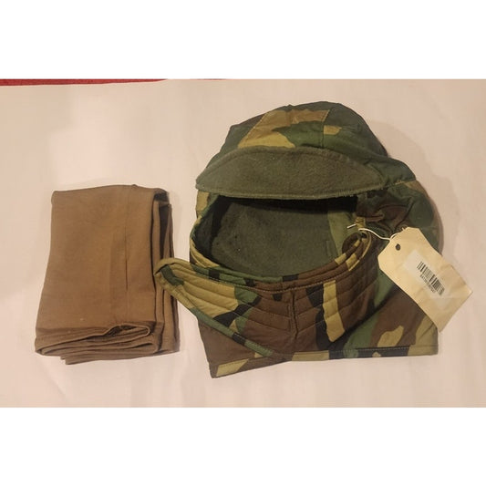 US Military FR Neck Gaiter & ACU Cold Weather Hood Lot – USGI