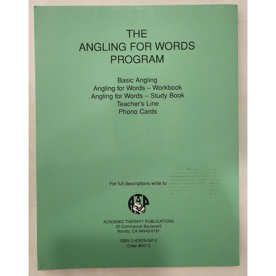 Angling For Words A Study Book For Language Training Carolyn C Bowen Paperback