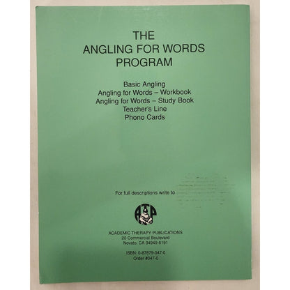 Angling For Words A Study Book For Language Training Carolyn C Bowen Paperback