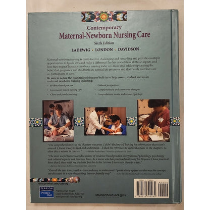 Contemporary Maternal-Newborn Nursing Care 6th Ed Ladewig London Davidson HC