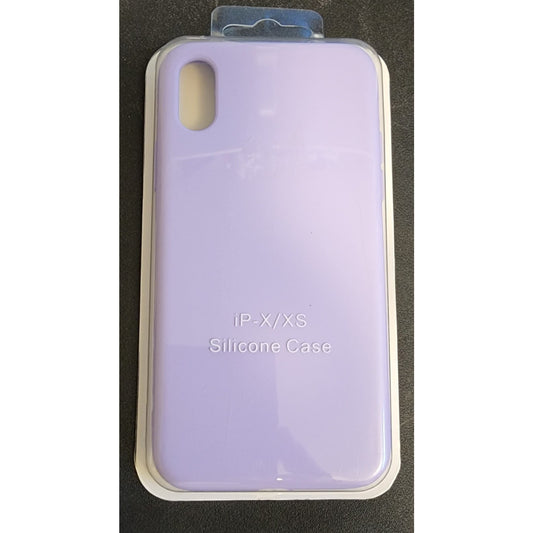 Purple Lavendar Silicone Case for iPhone X/XS - Free shipping in USA