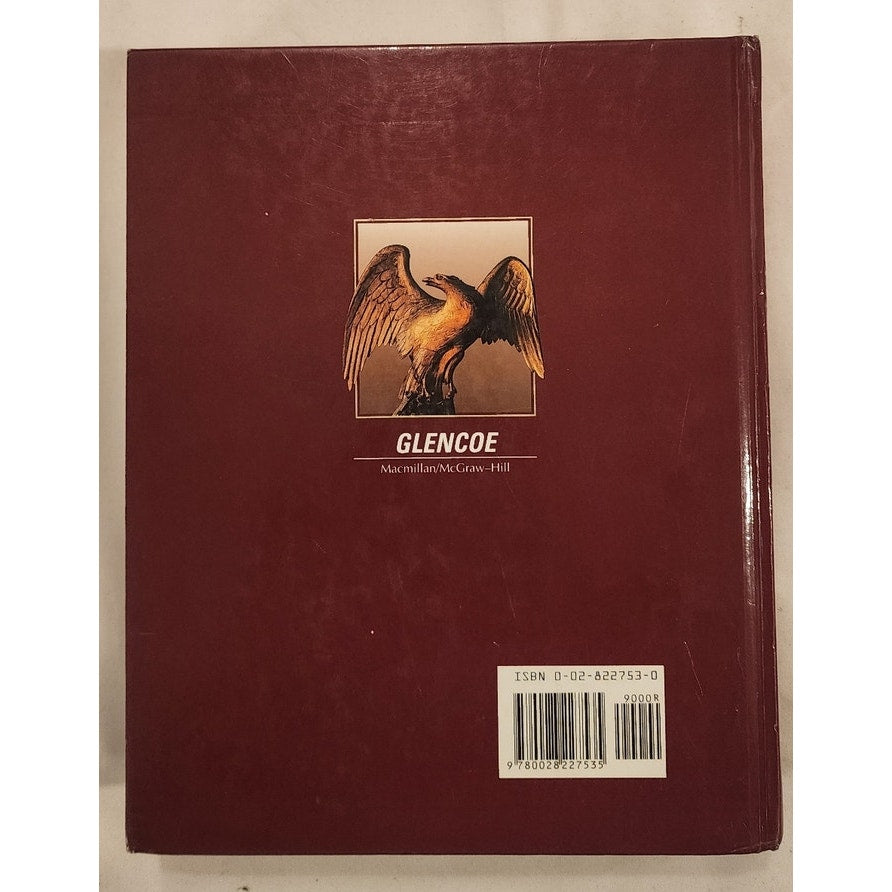History of a Free Nation Hardcover Glencoe McGraw‑Hill Textbook 1993