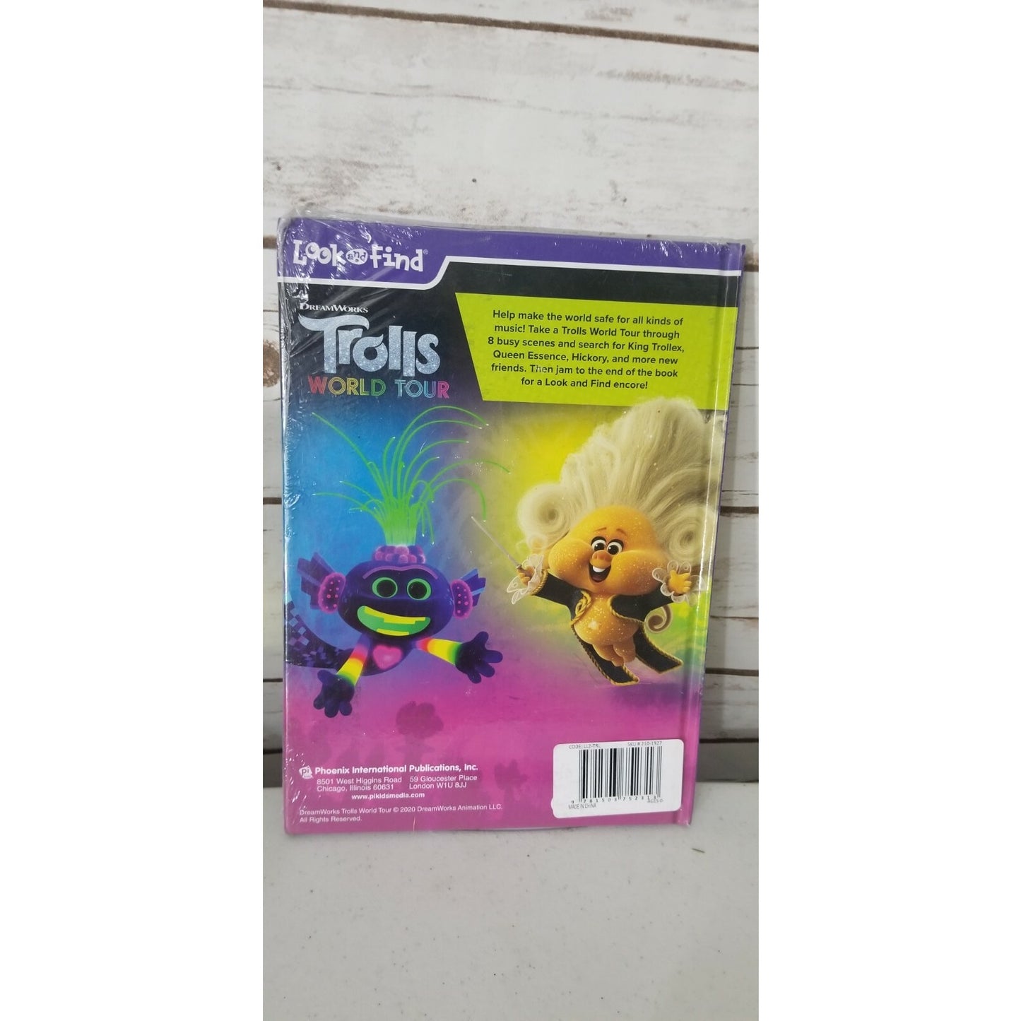 Trolls World Tour DVD AND BOOK - Get both together! (New, Free Shipping)