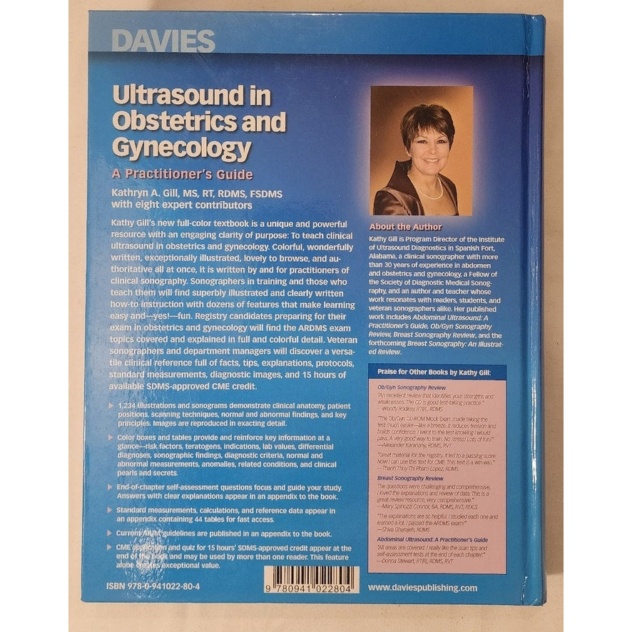 Ultrasound in Obstetrics & Gynecology – Davies – Like New