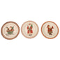 Sakura Debbie Mumm Santa Christmas Plate Lot of 3 Vintage 1998 2001 Holiday Set