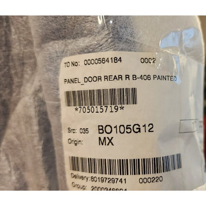 NEW- BRP- RH-Rear Door Panel- Oxford Blue- 2021-2023- Can Am - See Description