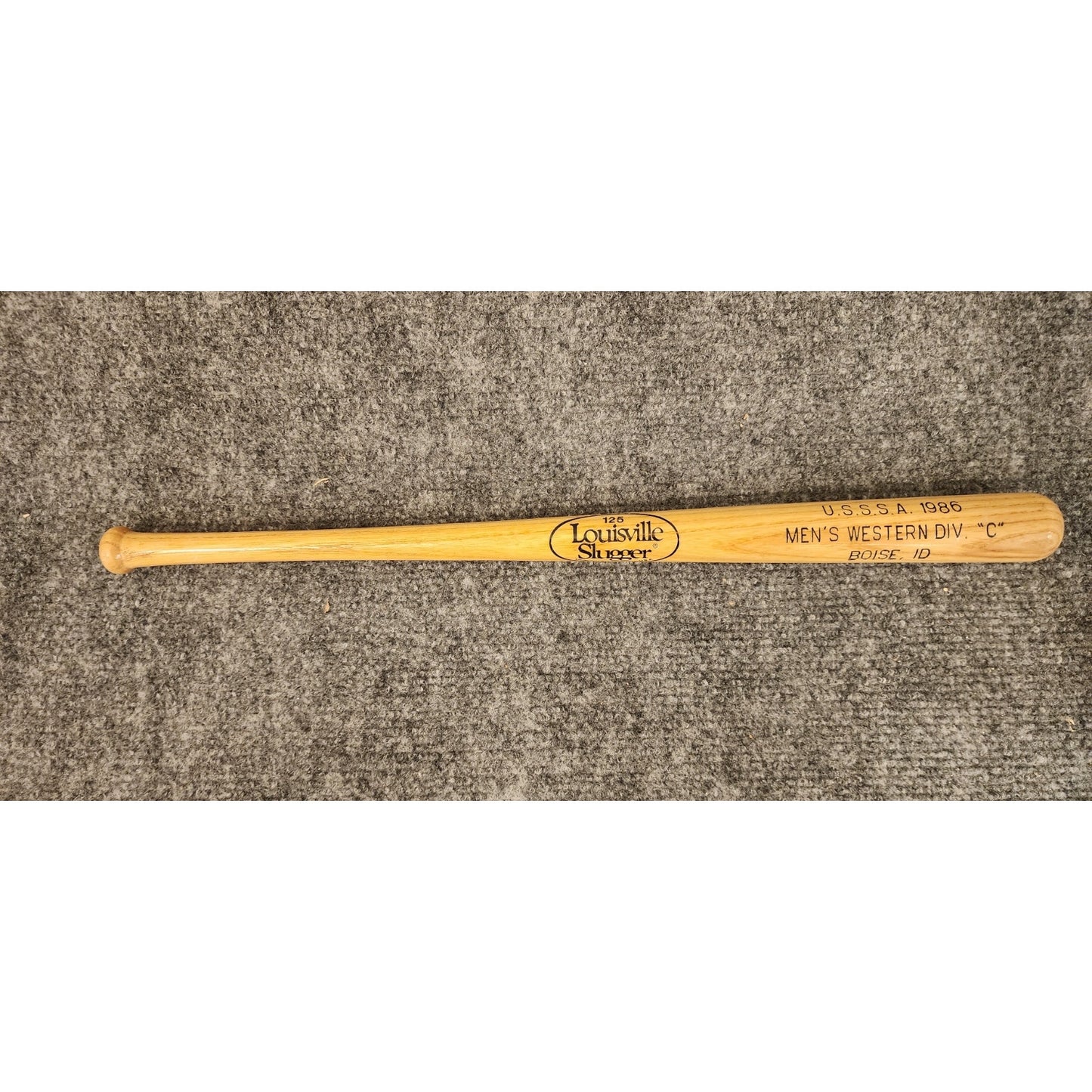 Vintage 1986 Louisville Slugger 16" Mini Wooden Souvenir Baseball Bat
