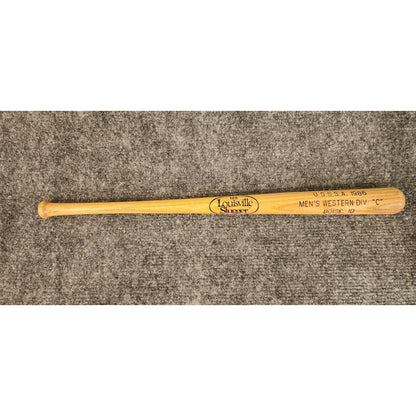 Vintage 1986 Louisville Slugger 16" Mini Wooden Souvenir Baseball Bat