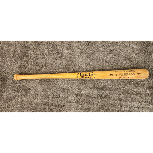 Vintage 1986 Louisville Slugger 16" Mini Wooden Souvenir Baseball Bat
