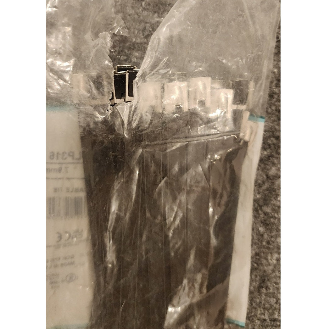 Panduit MLTFC4H-LP316 Stainless Steel Cable Ties 14.3in Black Lot of 37 Open Bag
