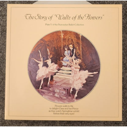 Viletta Plate The Waltz of the Flowers Tchaikovsky Nutcracker 1980 COA Vintage