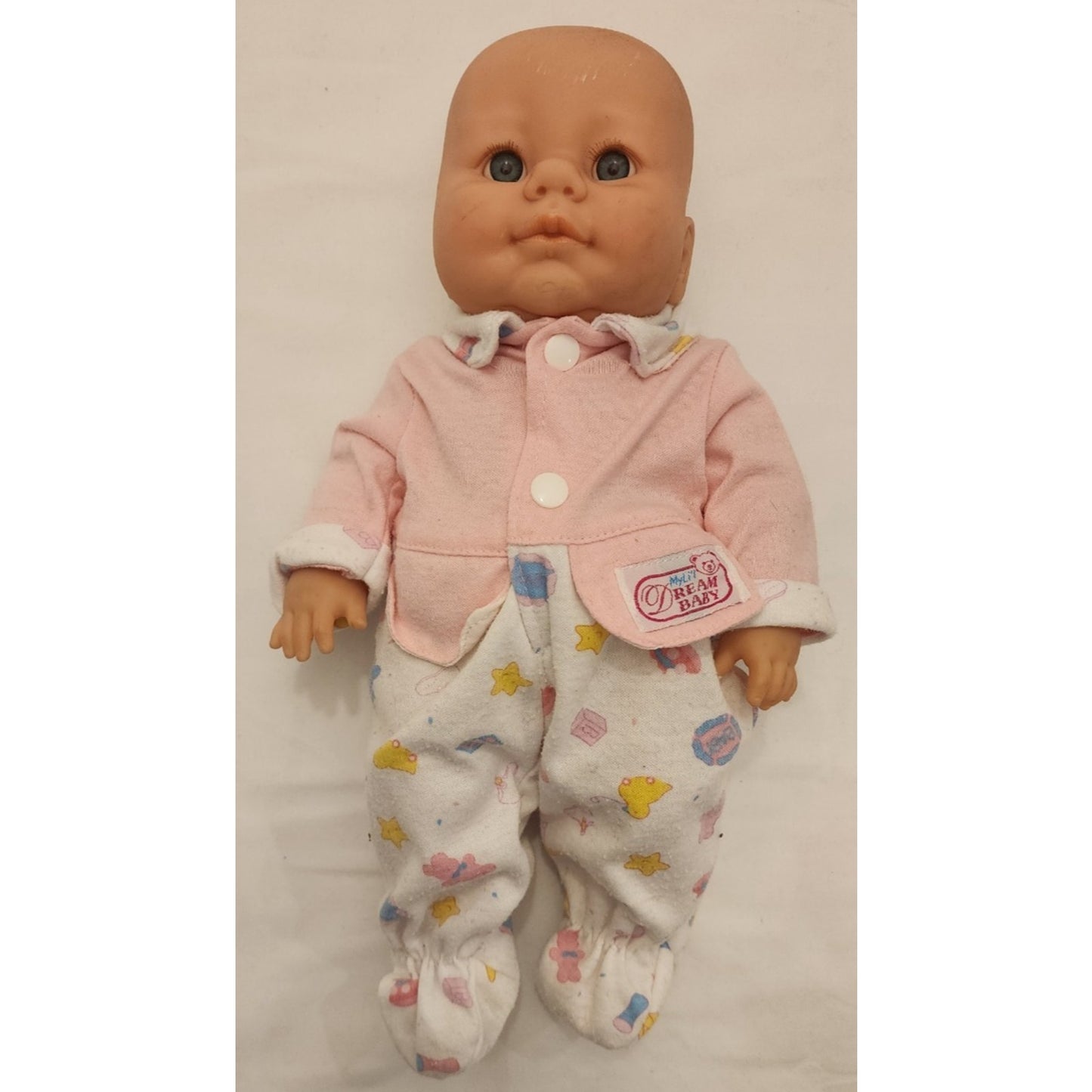 Cititoy - 2006 - baby doll - 13" - learn to dress up - soft doll -BD065