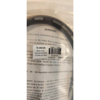 Ultra Premium Brake Hose - 38620 - 20.9 in. - New in Package - NAPA