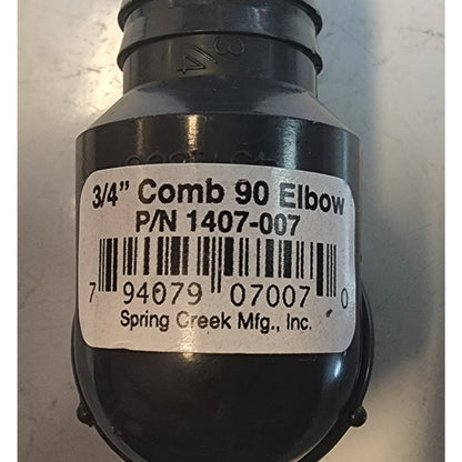 90* Combination Elbow 3/4" - 25 Qty. - Spring Creek MFG. #1407-007