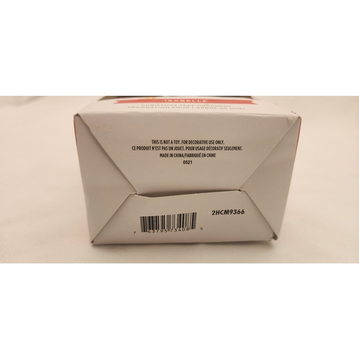 Hallmark - 2021 - New Horizons- Animal Crossing- Isabelle Christmas Ornament New