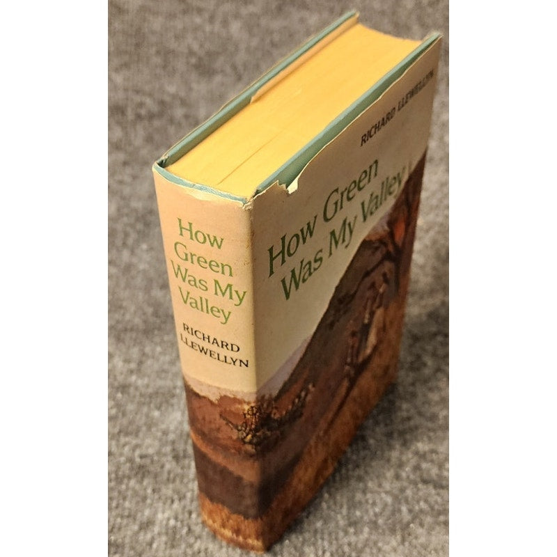 How Green Was My Valley Richard Llewellyn 1940 Hardcover Dust Jacket Book Club