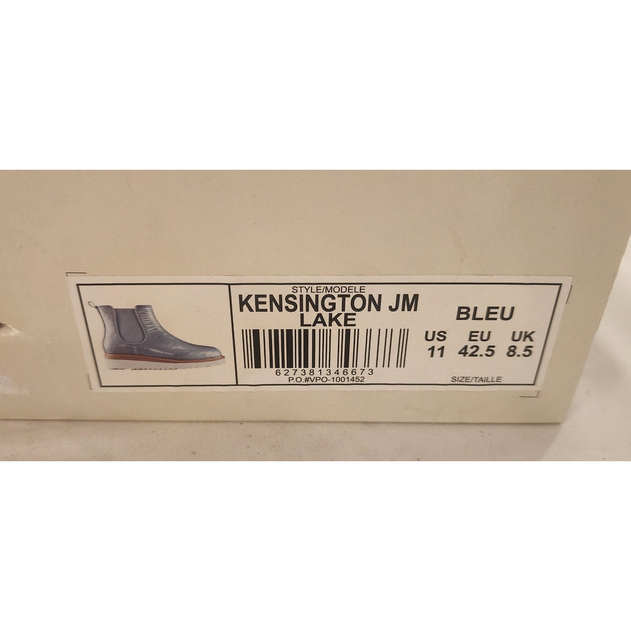 Cougar Jill Malek Kensington "Lake" Chelsea Boots NIB Women's 11  Blue