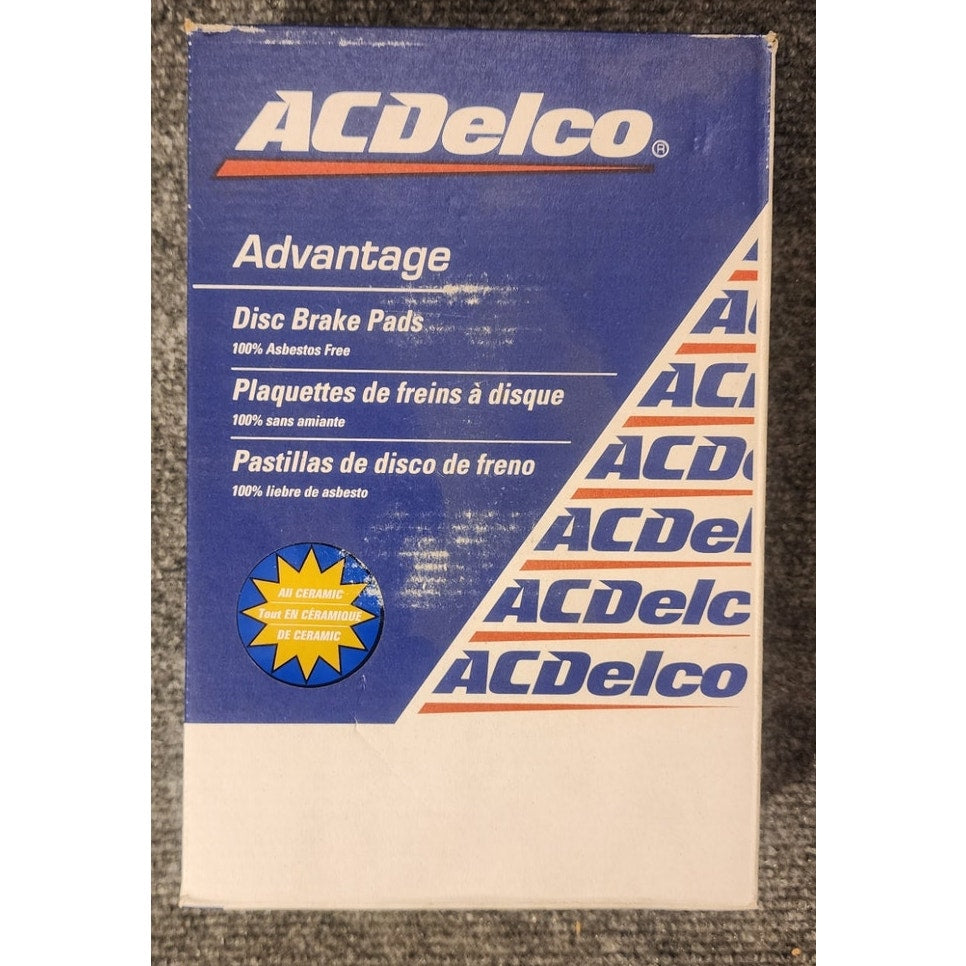 ACDelco Advantage 14D1169ACH Ceramic Front Disc Brake Pad Set New In Box