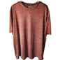 Russell Athletic Mens Short Sleeve T Shirt Heather Red Speckle Pullover Size XXL