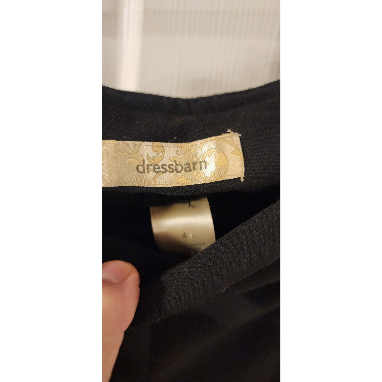 Dressbarn - Dress Pants - Black - Size 4