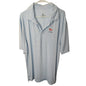 LACC 123rd US Open Mens 2XL Light Blue Pinstripe Golf Polo Shirt Los Angeles