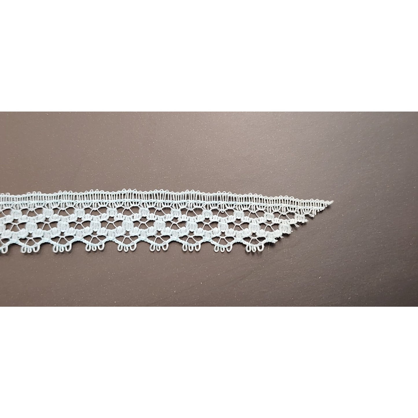 Aqua Ribbon - 3/8" Wide Lace - for Lingerie or Crafts - 100 Yards