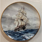 Danbury Mint Great American Sailing Ships Miniature Plate CHARLES W MORGAN