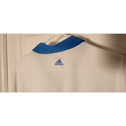 Adidas Climacool Mens 2XL Short Sleeve Golf Polo Shirt Blue Striped