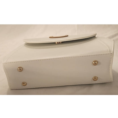 New White Cat Ear Mini Crossbody Handbag w/ Strap & Pockets