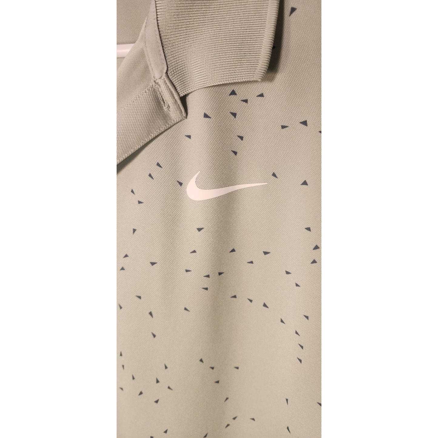 Nike Dri Fit Mens Polo Shirt Olive Khaki Green Golf Performance Size XXL