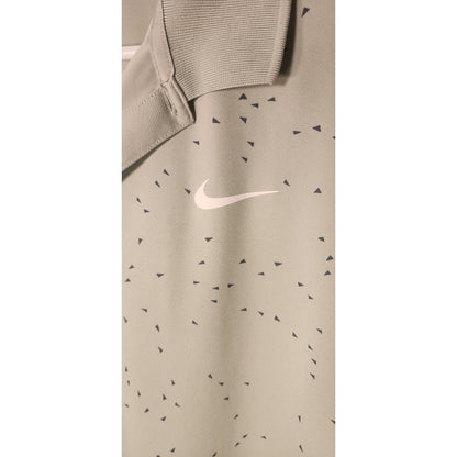 Nike Dri Fit Mens Polo Shirt Olive Khaki Green Golf Performance Size XXL