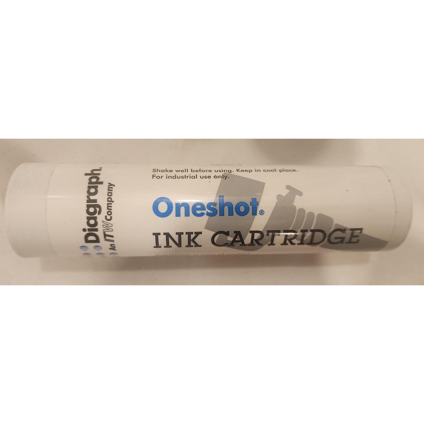 DIAGRAPH ONESHOT SIBLK FI802 Black Ink Stencil Roller Cartridges – 12 Pack