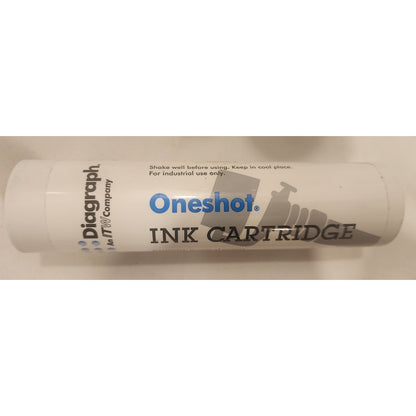 DIAGRAPH ONESHOT SIBLK FI802 Black Ink Stencil Roller Cartridges – 12 Pack