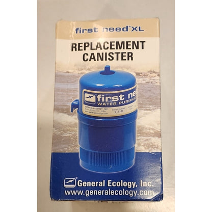 First Need XL Replacement Canister - General Ecology - NIB