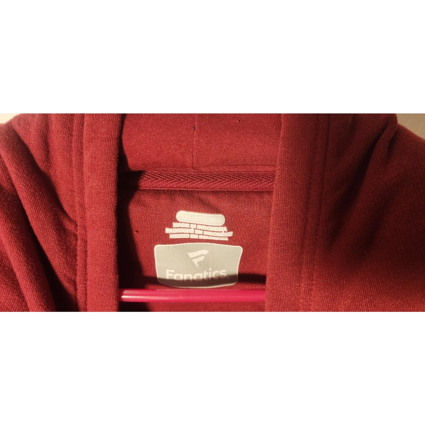 Fanatics Arizona Cardinals Mens 3XL Dark Red Pullover Hoodie Sweatshirt NFL