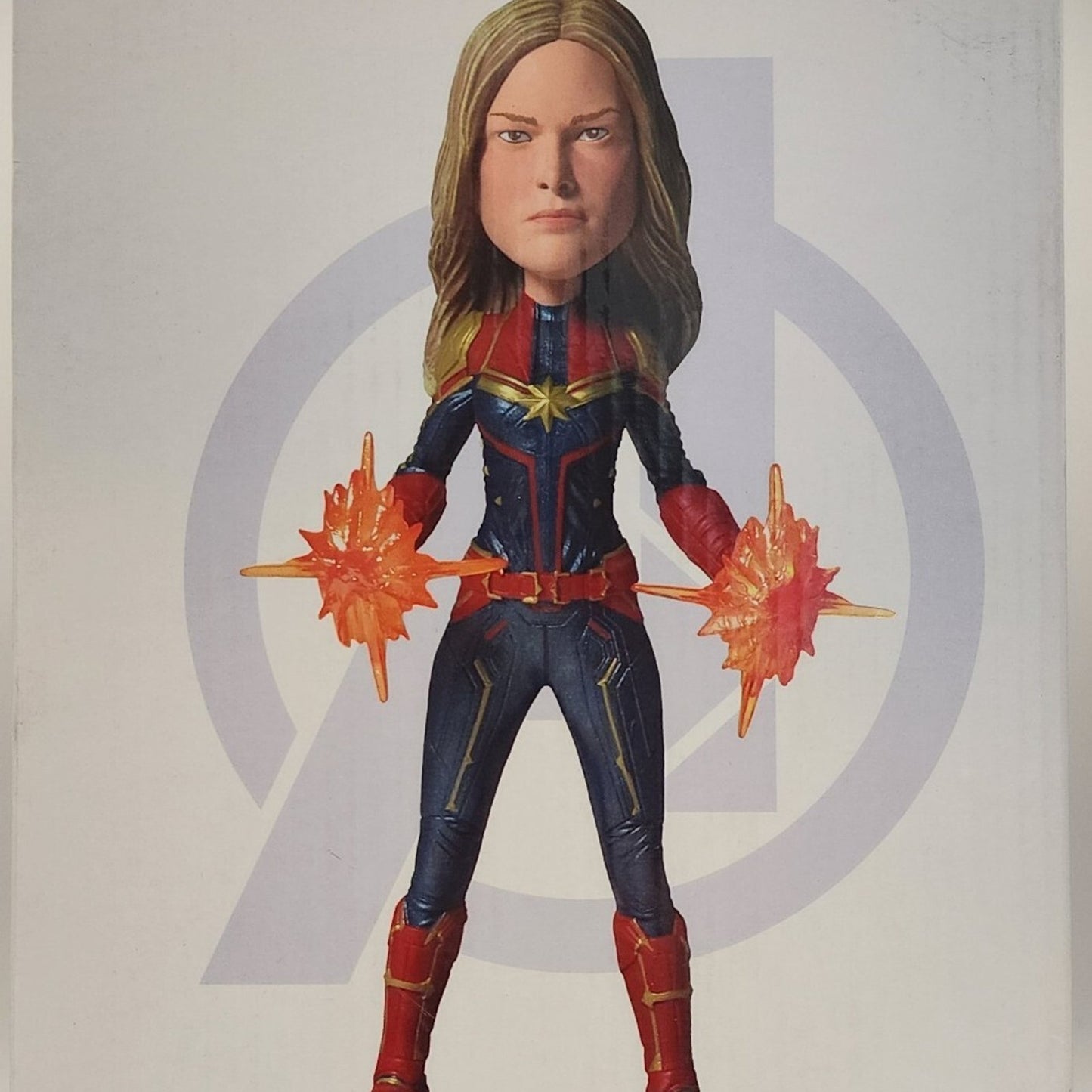 NIB - New Head Knocker Bobble Head - Marvel Avengers Endgame: Captain Marvel