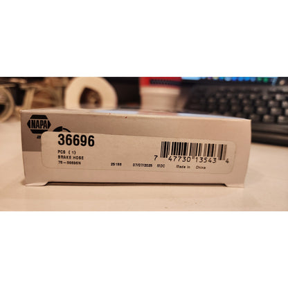 Ultra Premium Brake Hose - 36696 - 23.8 in. - Fits GM Med Duty