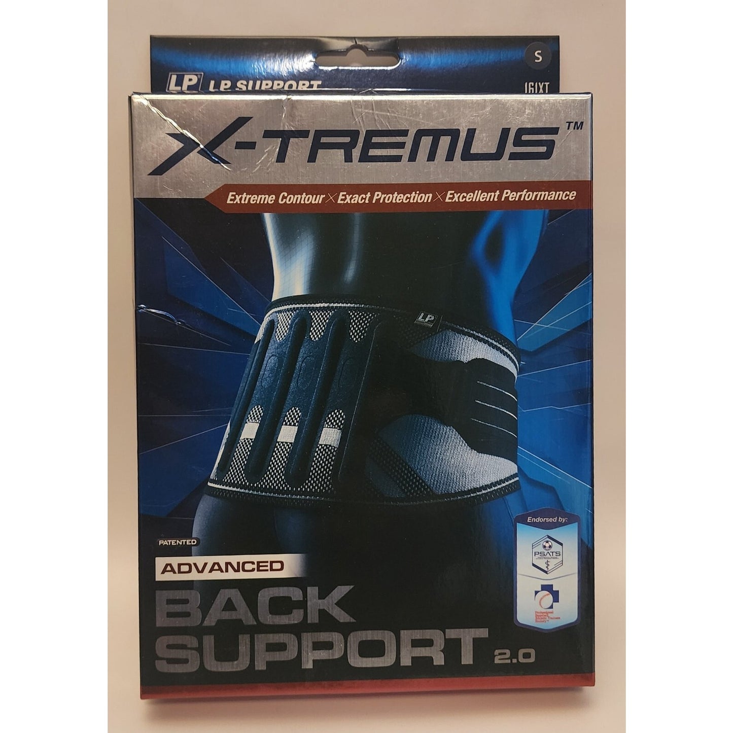 LP Support - X-TREMUS - 161XT - Size Small - Advanced Back Support - Black