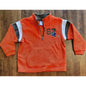 OLD NAVY Fleece Pullover Sweatshirt w/Zipper & Pockets -Orange -62, snowboard 4T