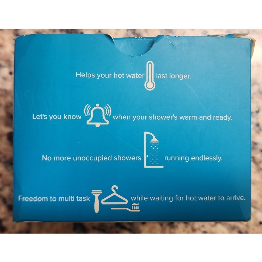 Evolve Single‑Function Shower Head with ShowerStart TSV – Water‑Saving Design