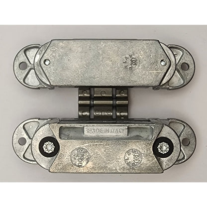 Silver Adjustable Concealed Door Hinge - Hinge Only