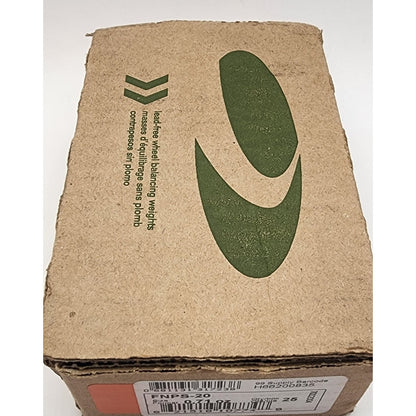 Plasteel Clip-on Wheel Weights - Box of 25 - .71 oz or 20g - FNPS-20