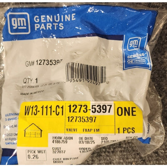 New OEM GM Vapor Canister Purge Solenoid Valve 12735397 Silverado Sierra Tahoe