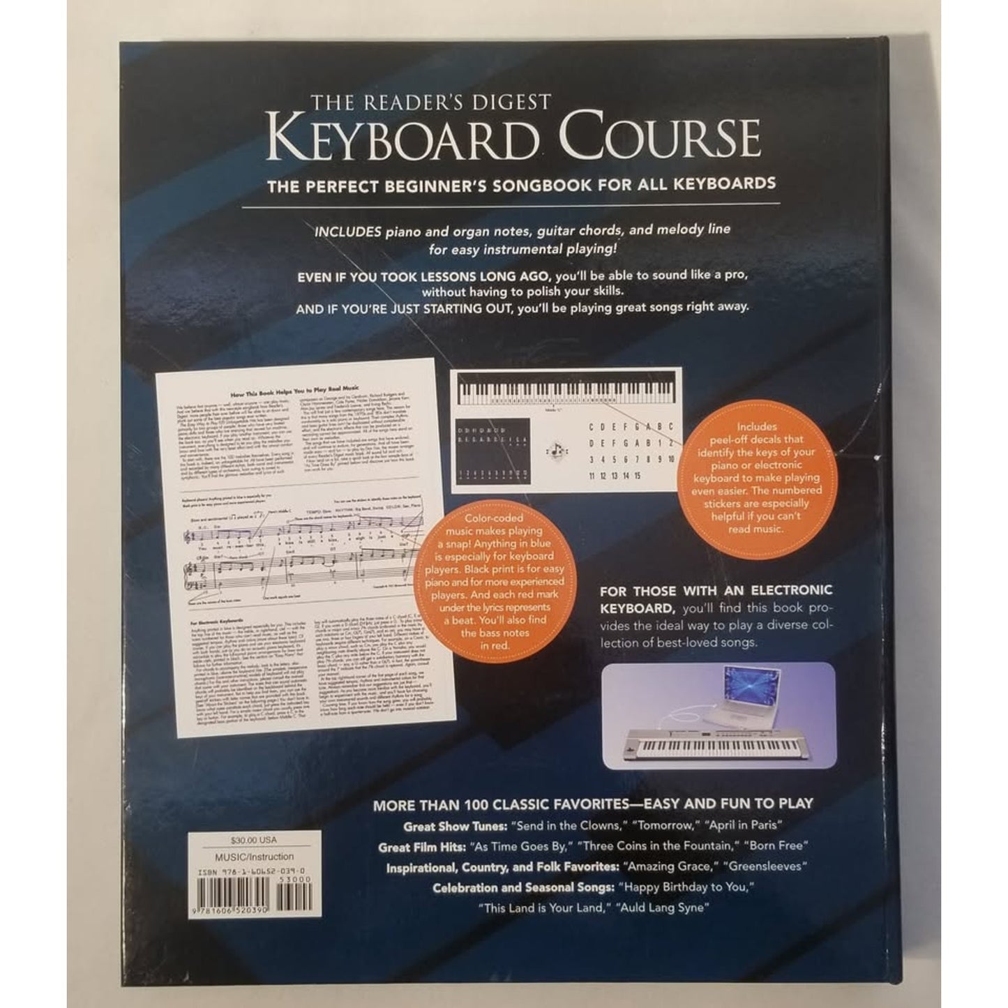 Readers Digest KEYBOARD COURSE - NEW