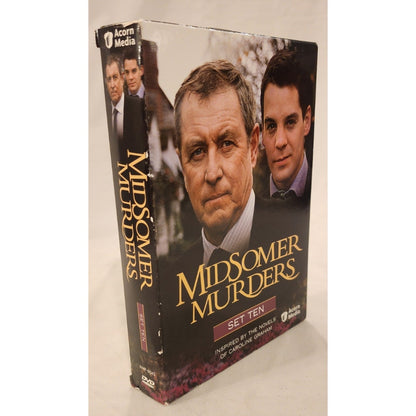Midsomer Murders Set Ten DVD 4-Disc Box Set Second Sight Hidden Depths Sauce