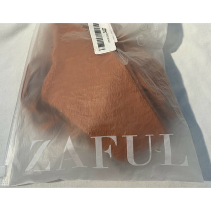 Zaful Rust Bikini - US size 8 - Textured - String