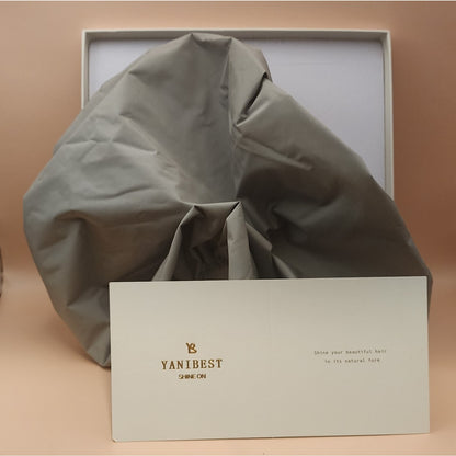 YaniBest Shine On Satin Sleep Cap - Olive - Shine Your Beautiful Hair